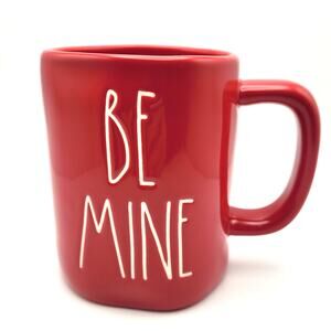 Valentines Day Rae Dunn BE MINE by Magenta #239 Red Coffee Tea Mug